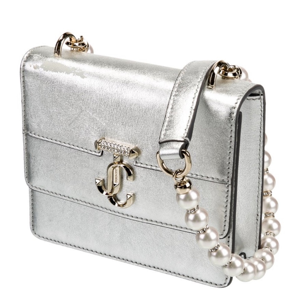 •   Jimmy Choo Shoulder Bag/ Jimmy Choo
Varenne Small Leather Shoulder Bag NWOT,